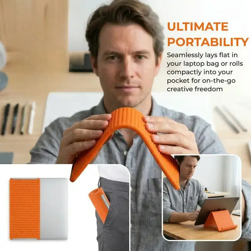 Tablet Phone Accessories - Silicone Foldable Phone Stand Tablets Laptops