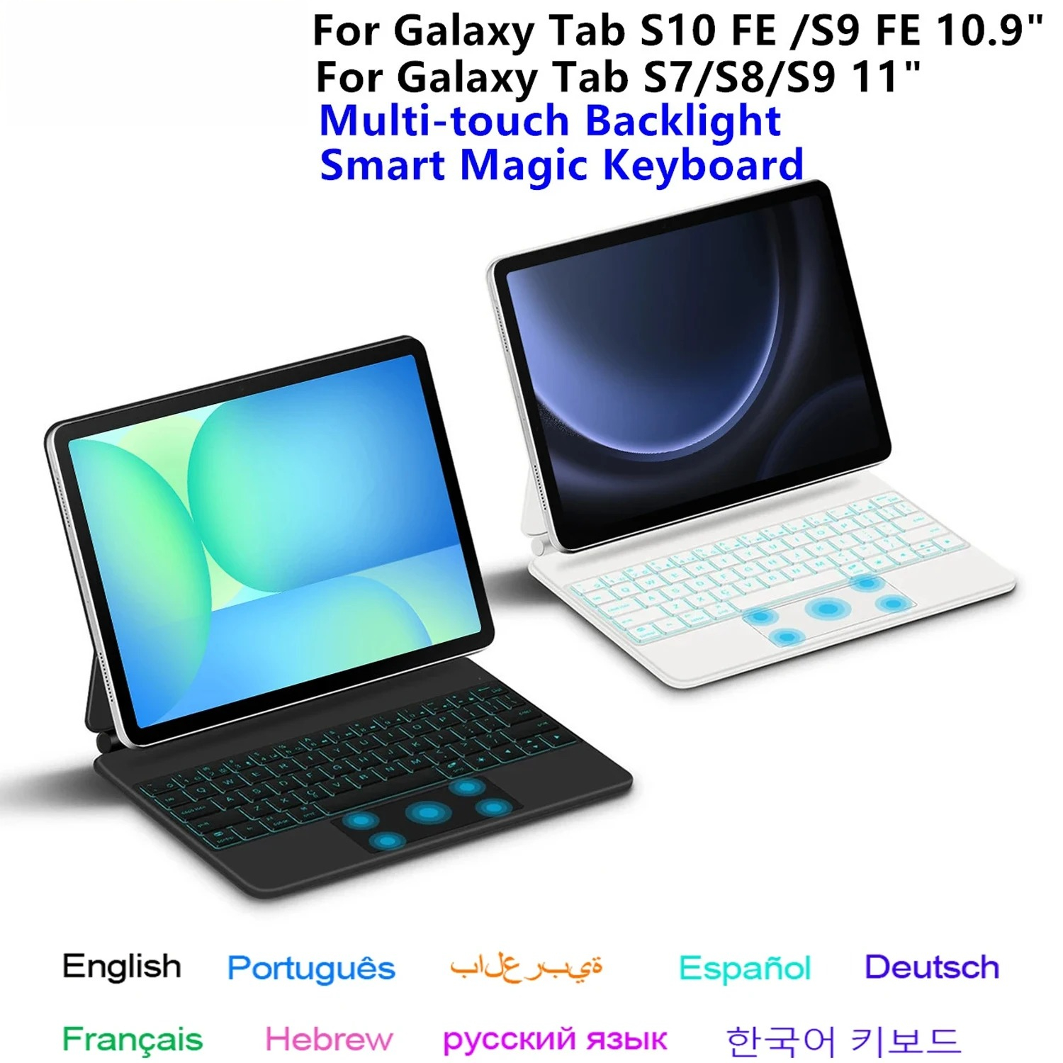 Tablet Accessories For Samsung - Magic Keyboard for Samsung Galaxy Tab