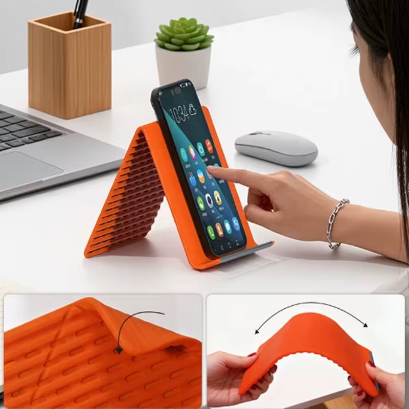 Tablet Phone Accessories - Lazy Portable Phone Stand Silicone Desktop