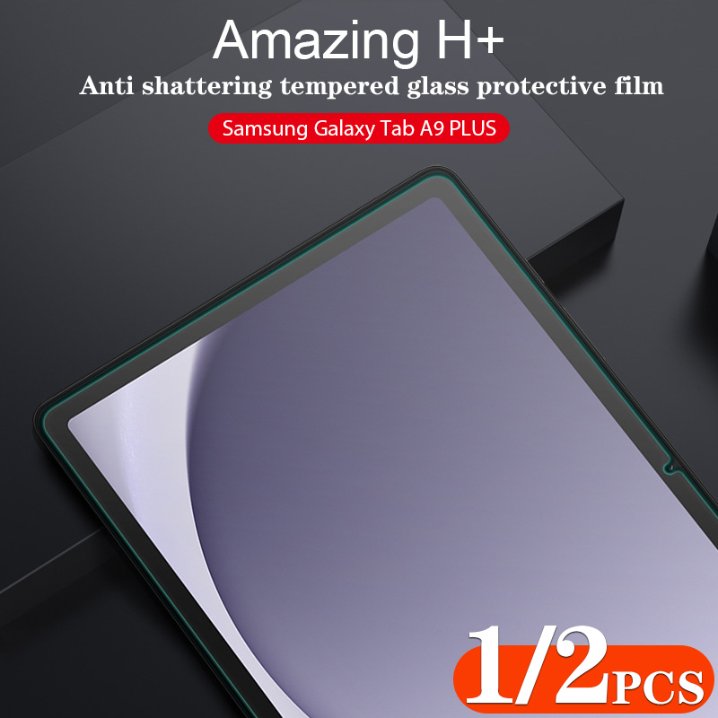 Tablet A9 Accessories - 1/2 Pack Scratch Proof Tempered Glass