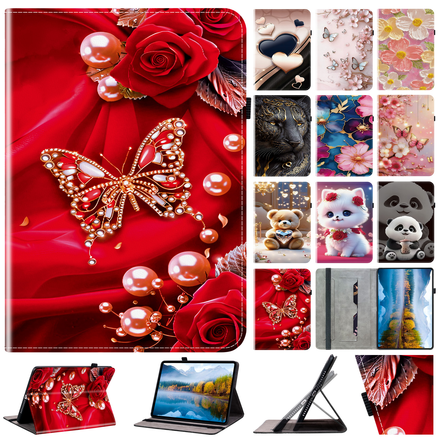 Leather Case for Samsung Galax - Tablet A9 Accessories review and price