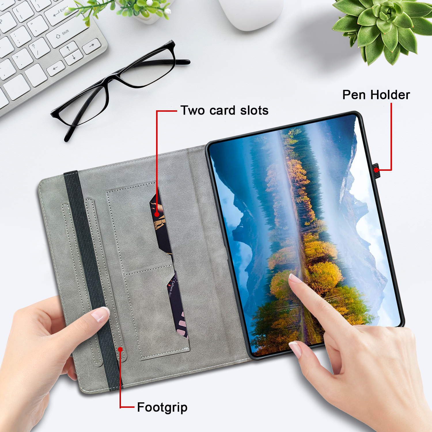Leather Case for Samsung Galax - Tablet A9 Accessories review and price
