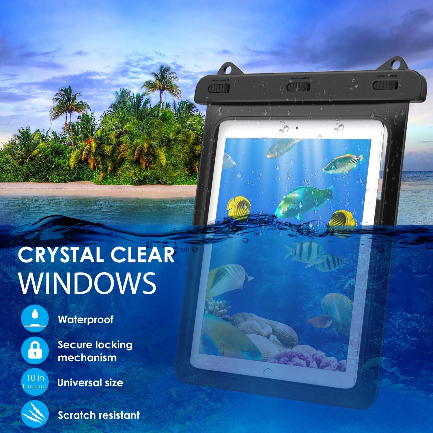 MoKo Waterproof Tablet Case Ta - Tablet Cover Accessories review and price