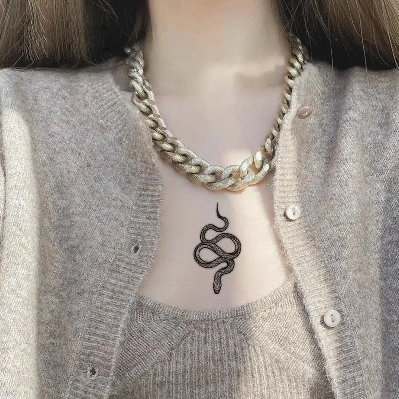 Women Snake Temporary Tattoos  - Hotwav Tablet Accessories review and price