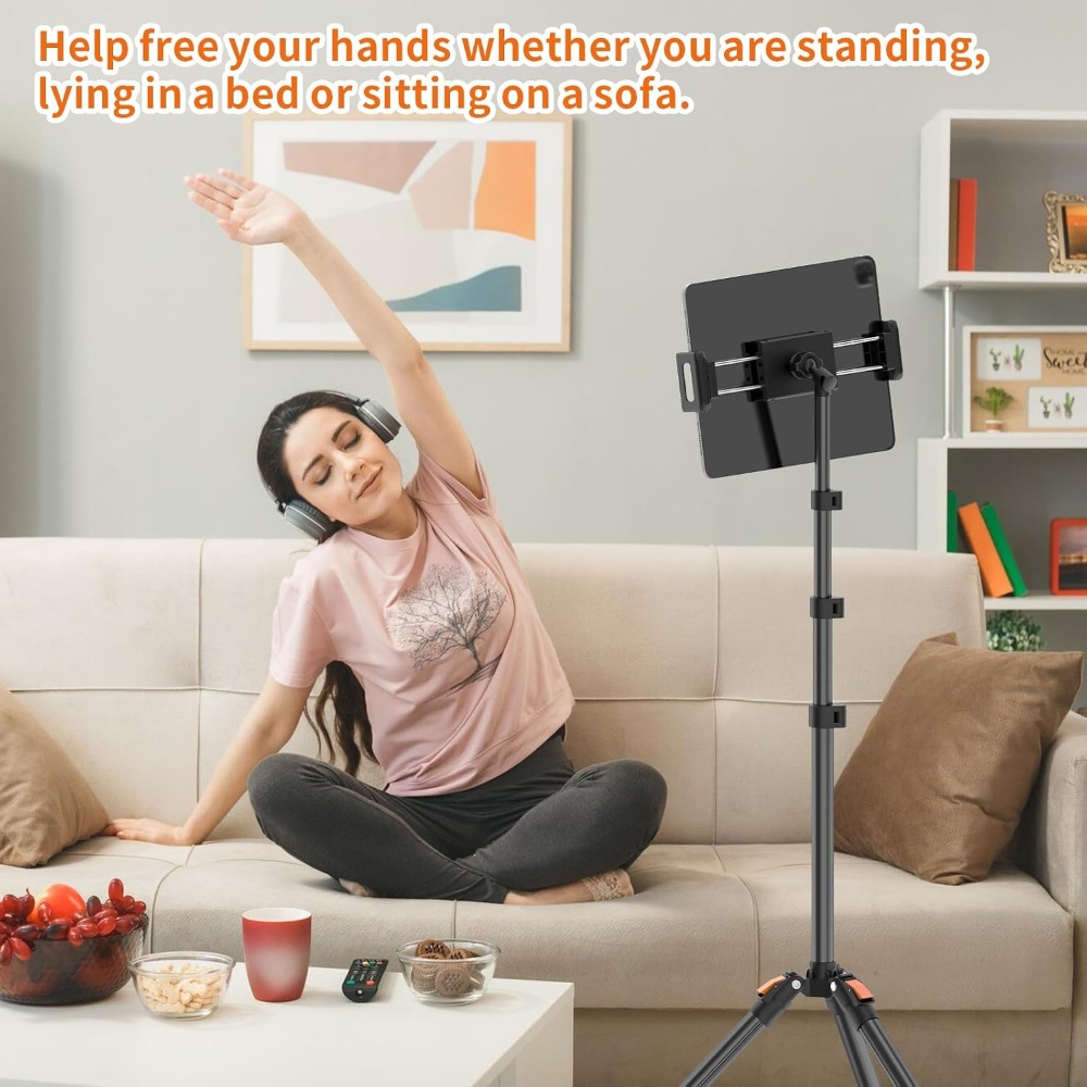 72in Tablet Floor Stand Tripod - Tablet Stand Adjustable review and price