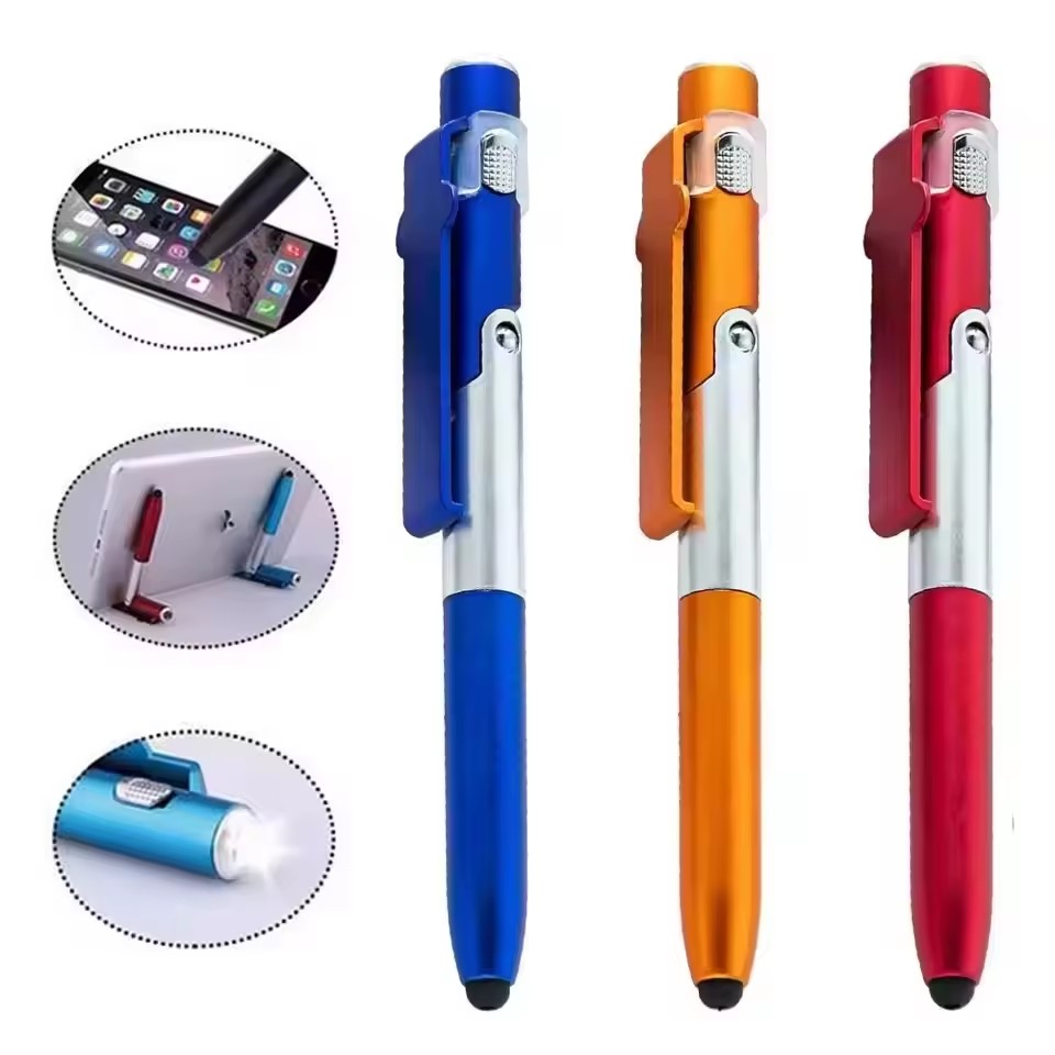 4 IN 1 Multifunction Touch Pen - Case With Pencil Holder review and price