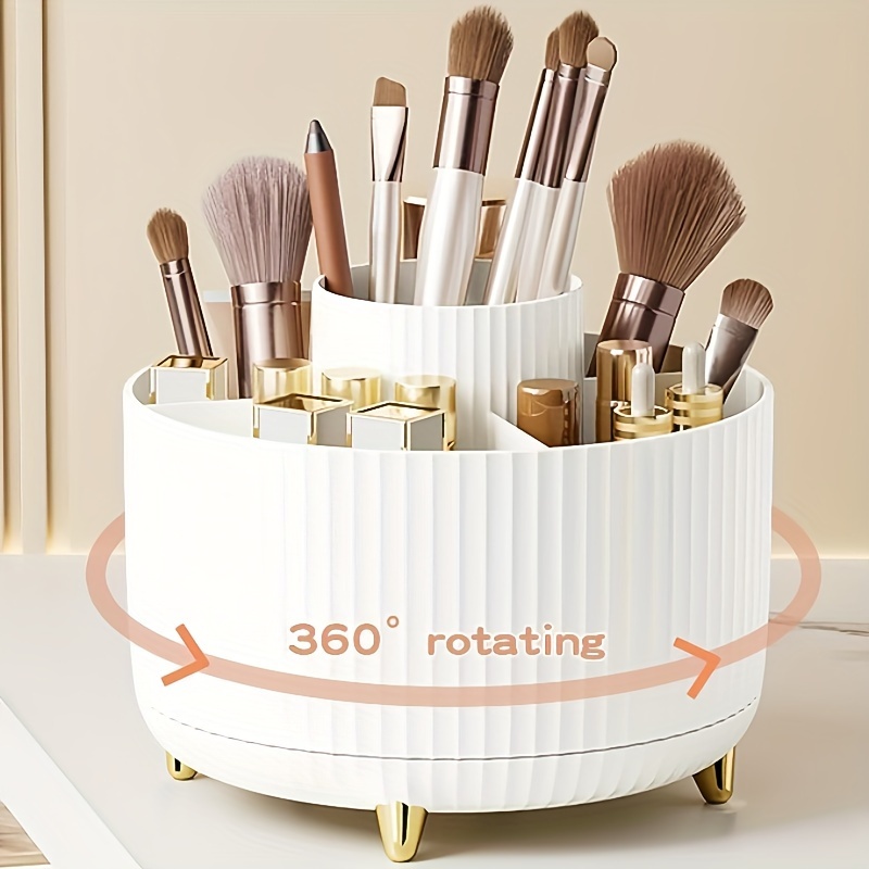 Rotatable Makeup Desktop Cosme - Case With Pencil Holder review and price