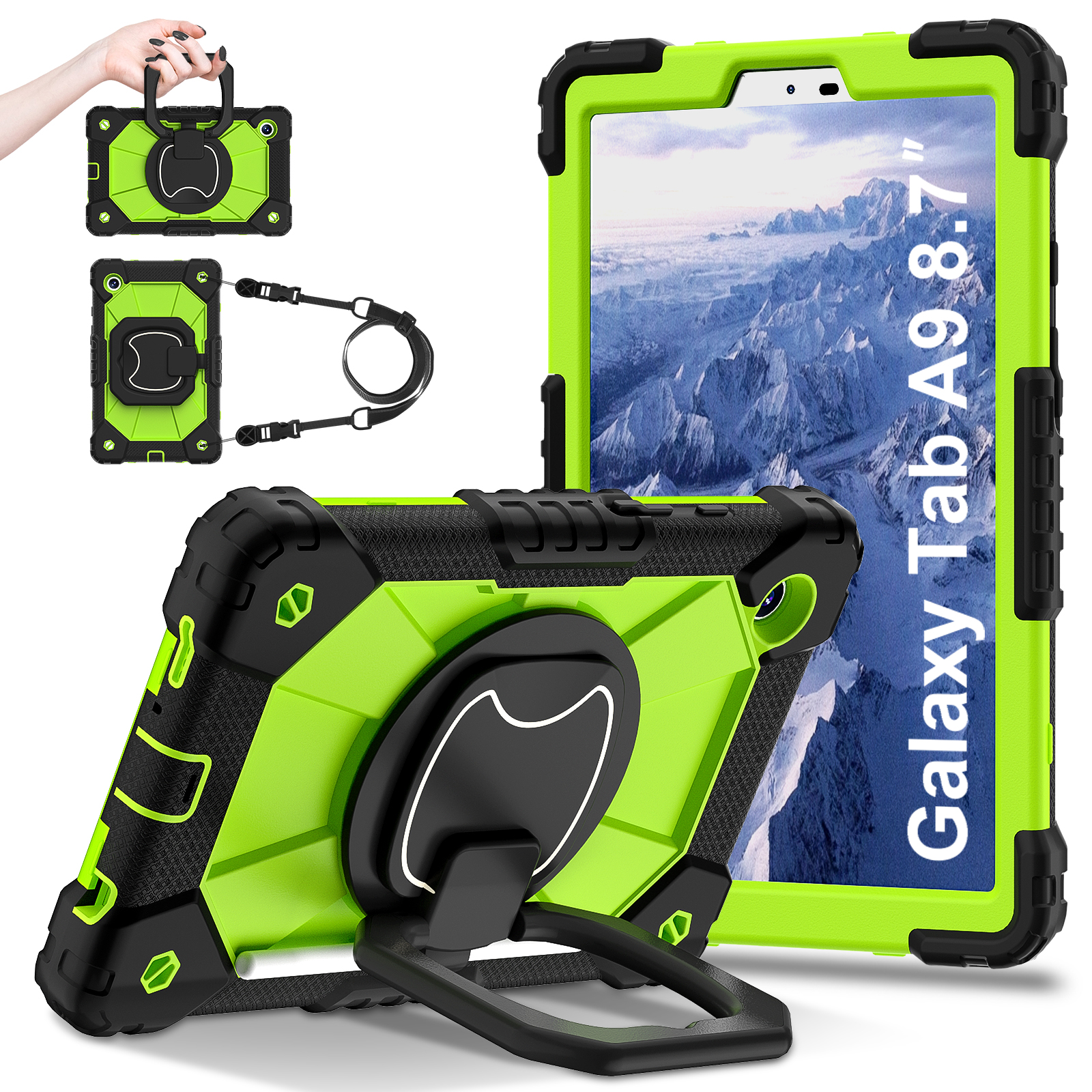 Rotating Heavy Duty Case For S - Tablet A9 Accessories review and price