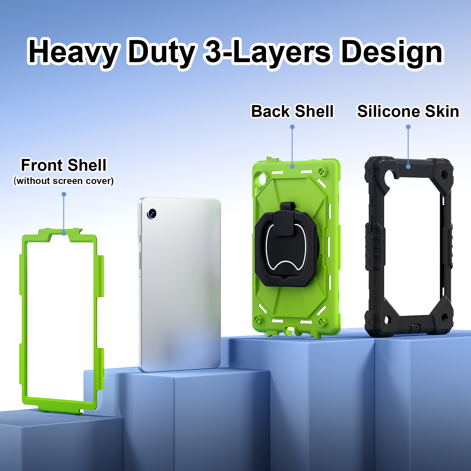 Rotating Heavy Duty Case For S - Tablet A9 Accessories review and price