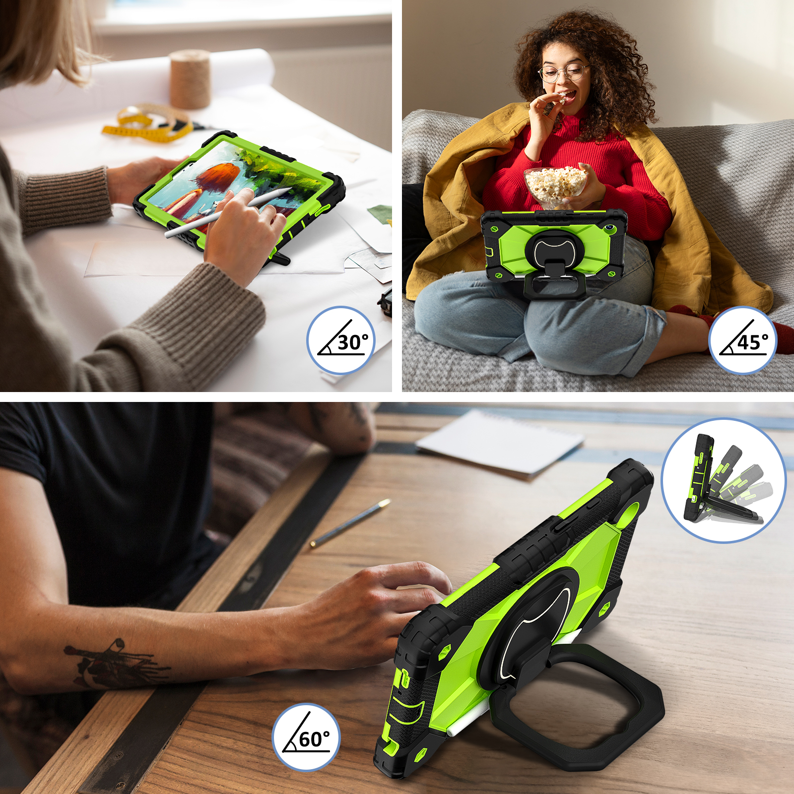 Rotating Heavy Duty Case For S - Tablet A9 Accessories review and price