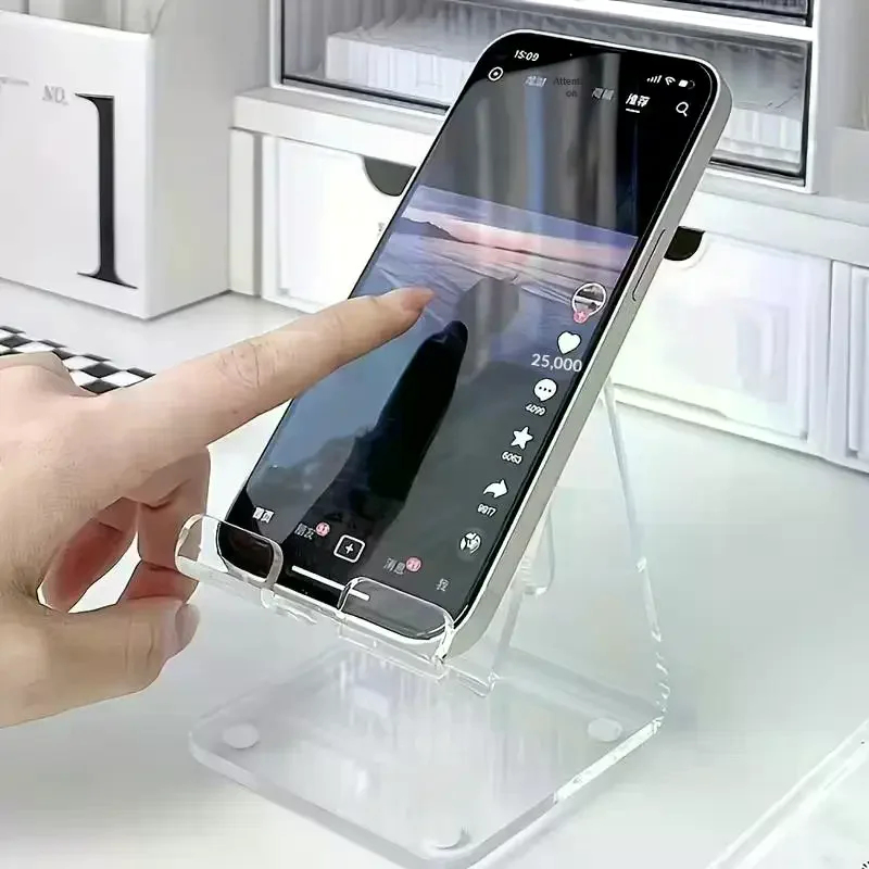 Transparent Acrylic Phone Stan - Tablet Phone Accessories review and price