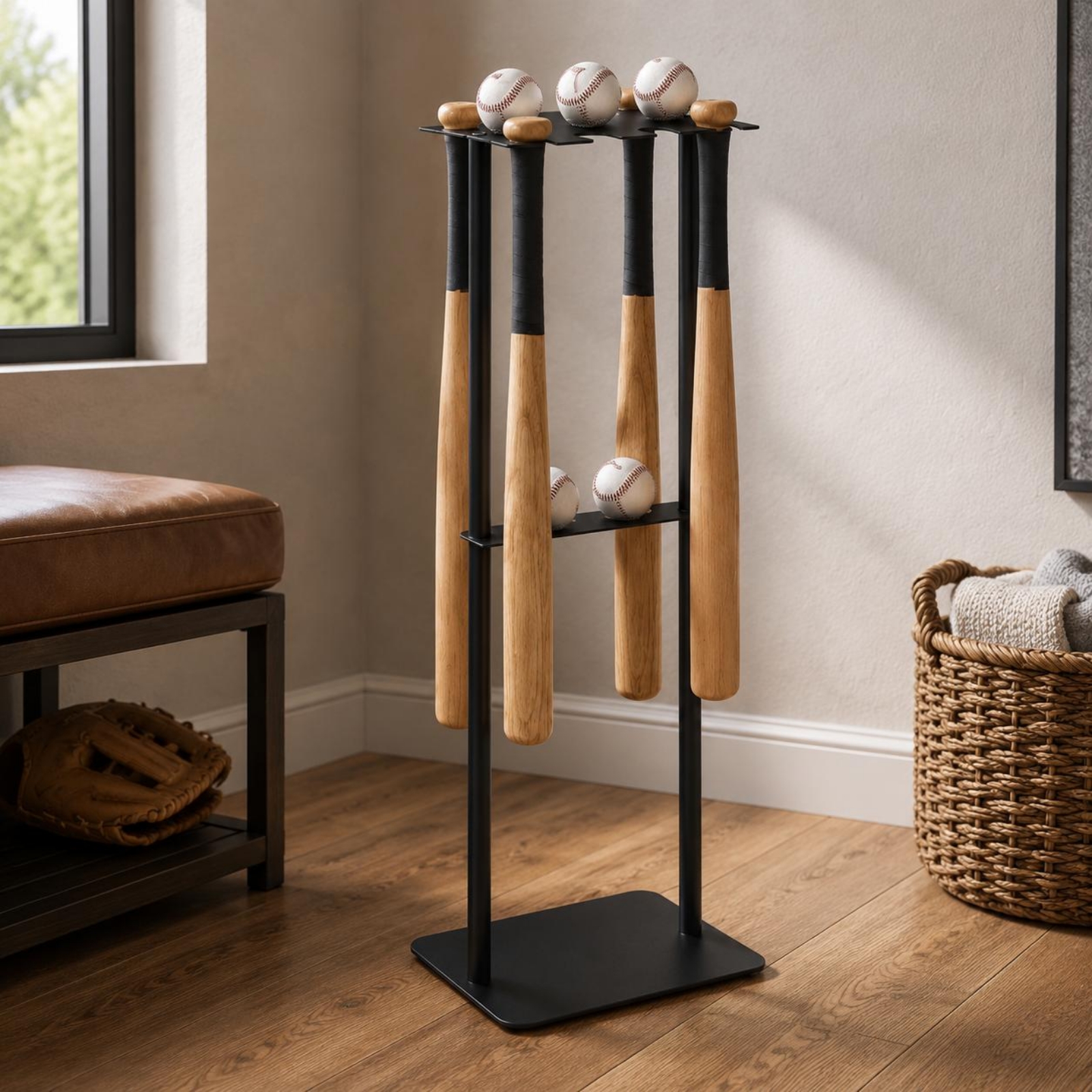 Metal Baseball Display Rack Mo - Mobile & Tablet Accessories review and price