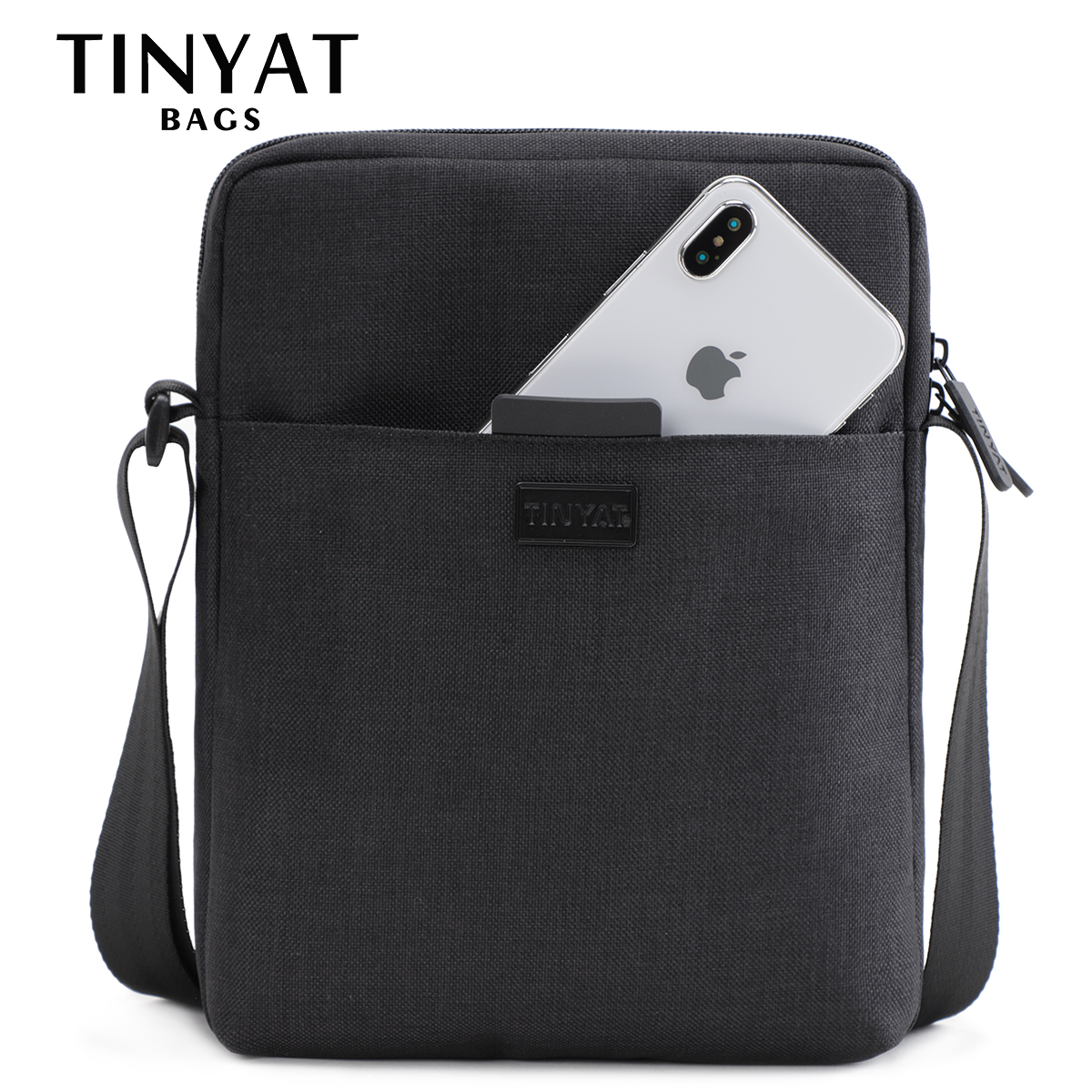 TINYAT Men's Bags Light Canvas - Tablet Shoulder Bag review and price