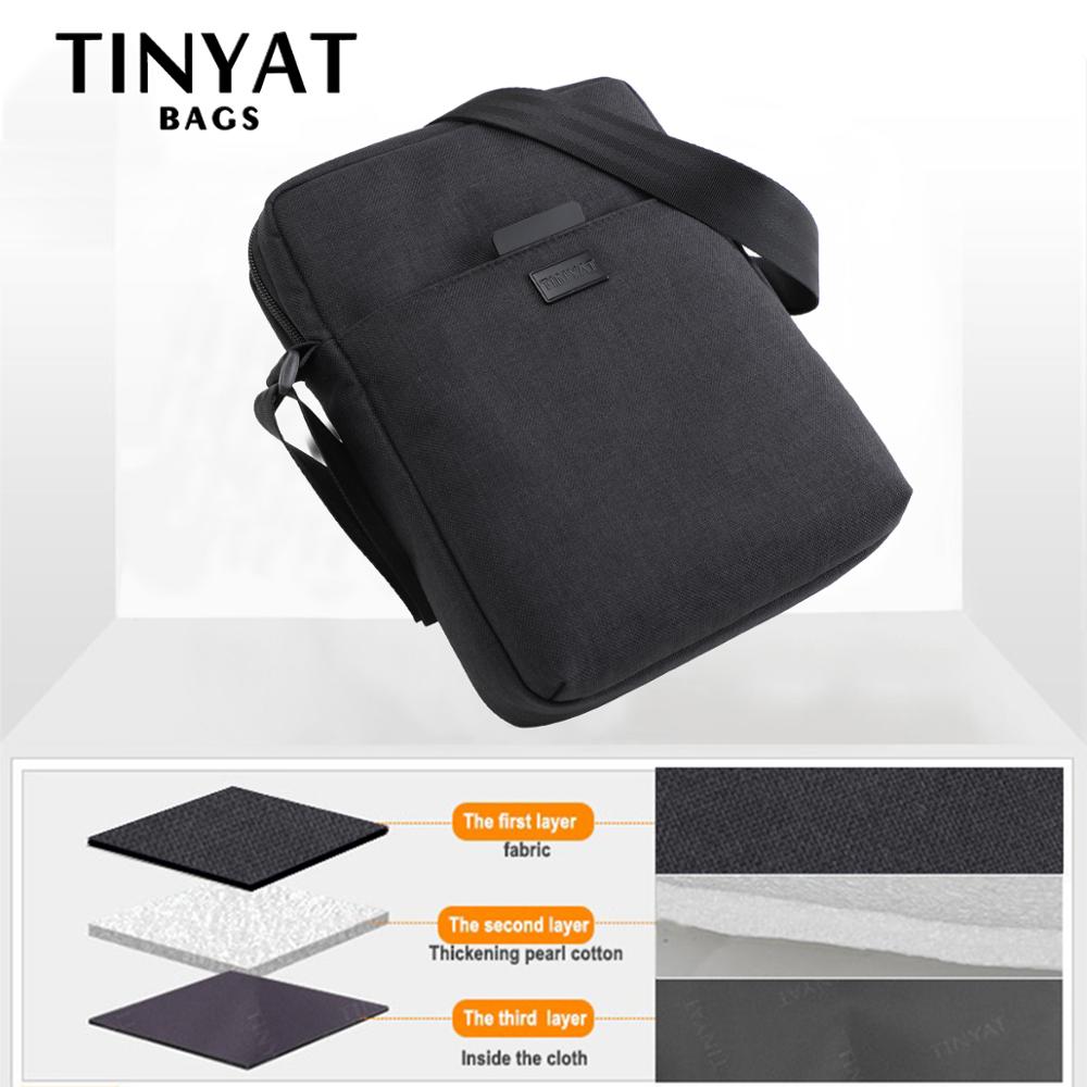 TINYAT Men's Bags Light Canvas - Tablet Shoulder Bag review and price