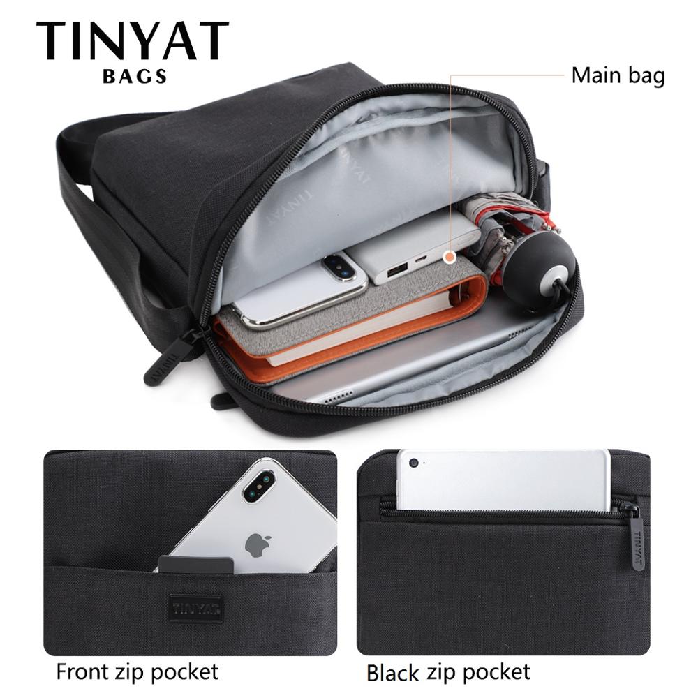 TINYAT Men's Bags Light Canvas - Tablet Shoulder Bag review and price