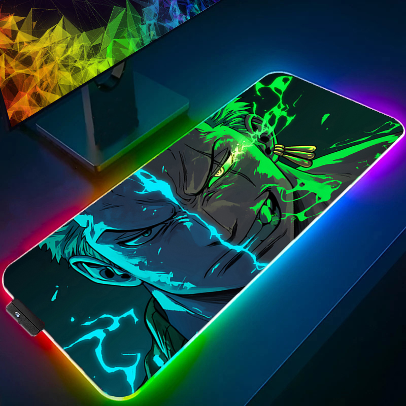 ONE PIECE Zoro Mouse Pad RGB G - Tablet Accessories Keyboard review and price