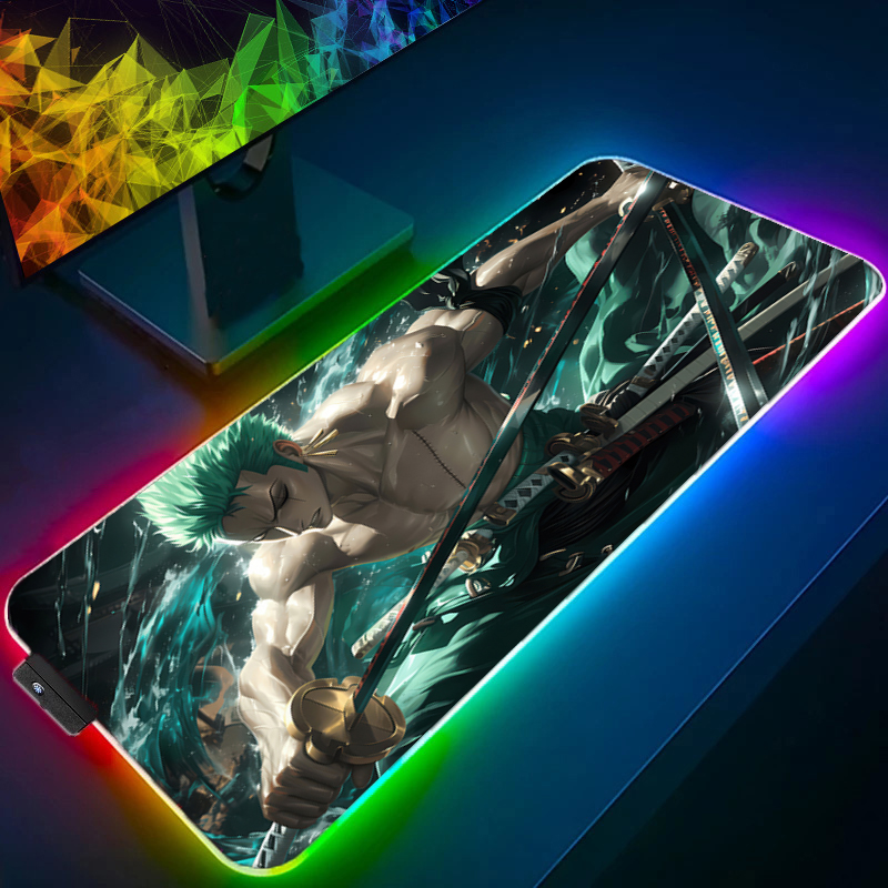 ONE PIECE Zoro Mouse Pad RGB G - Tablet Accessories Keyboard review and price