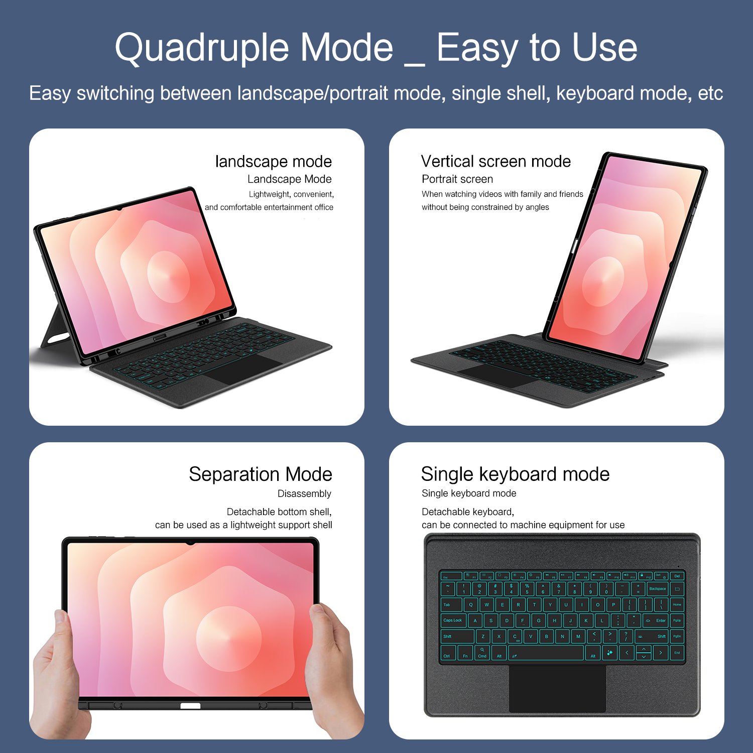 Backlight Magic Keyboard For S - Tablet Accessories For Samsung review and price