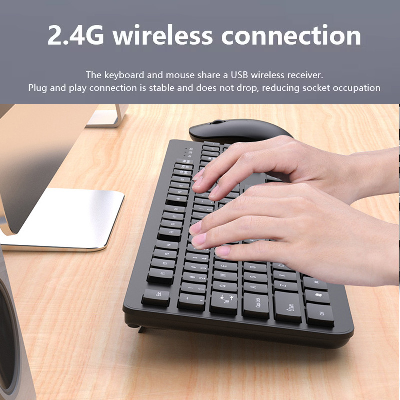2.4GHz Wireless Keyboard Mouse - Tablet Accessories Set review and price