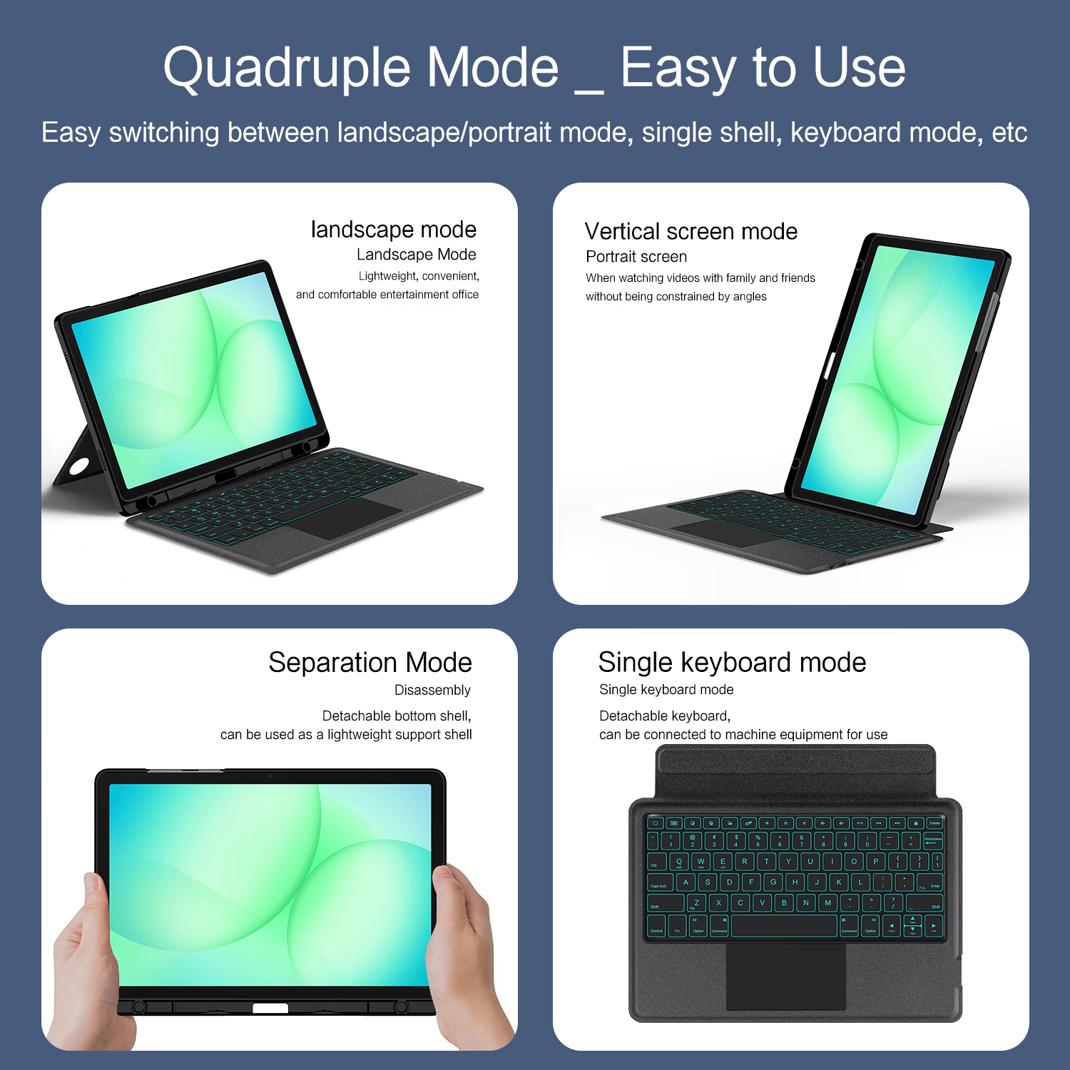 TouchPad Keyboard for Samsung  - Tablet A9 Accessories review and price