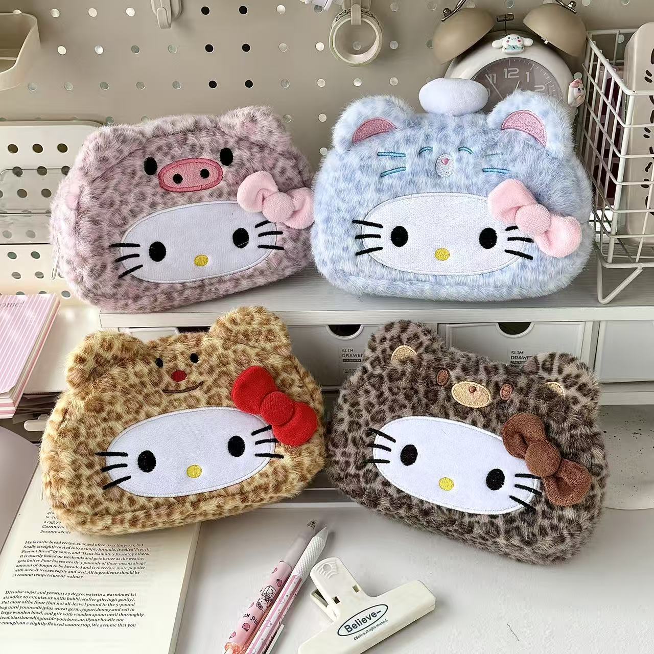 New Sanrio's Leopard Print Hel - Case With Pencil Holder review and price