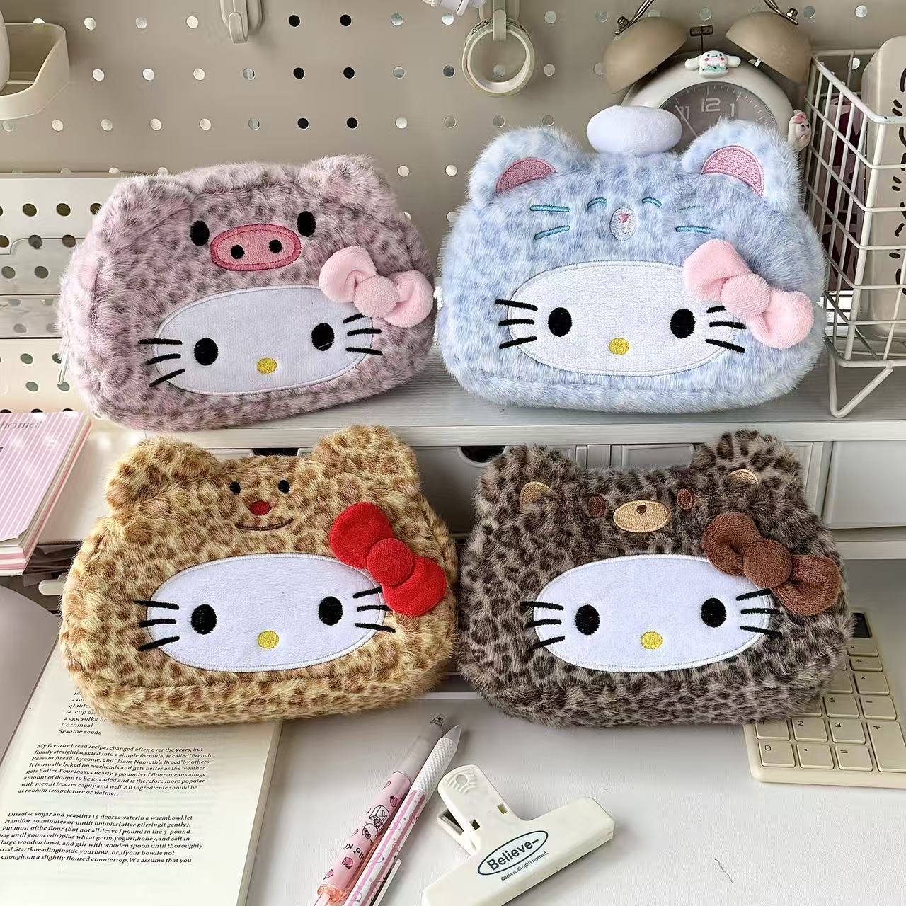 New Sanrio's Leopard Print Hel - Case With Pencil Holder review and price