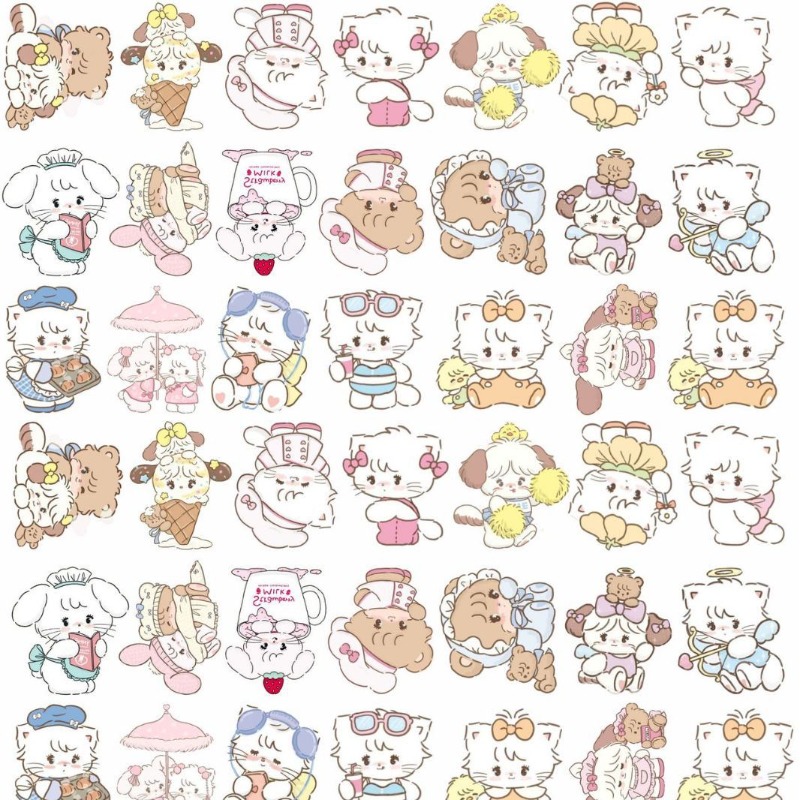 Cartoon Miko Acrylic Tablets H - Tablet Accessories Set review and price