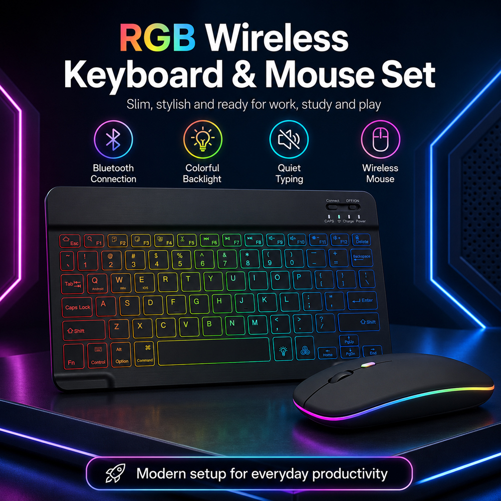 New Ultra Slim Portable 7 Colo - Tablet Accessories Keyboard review and price