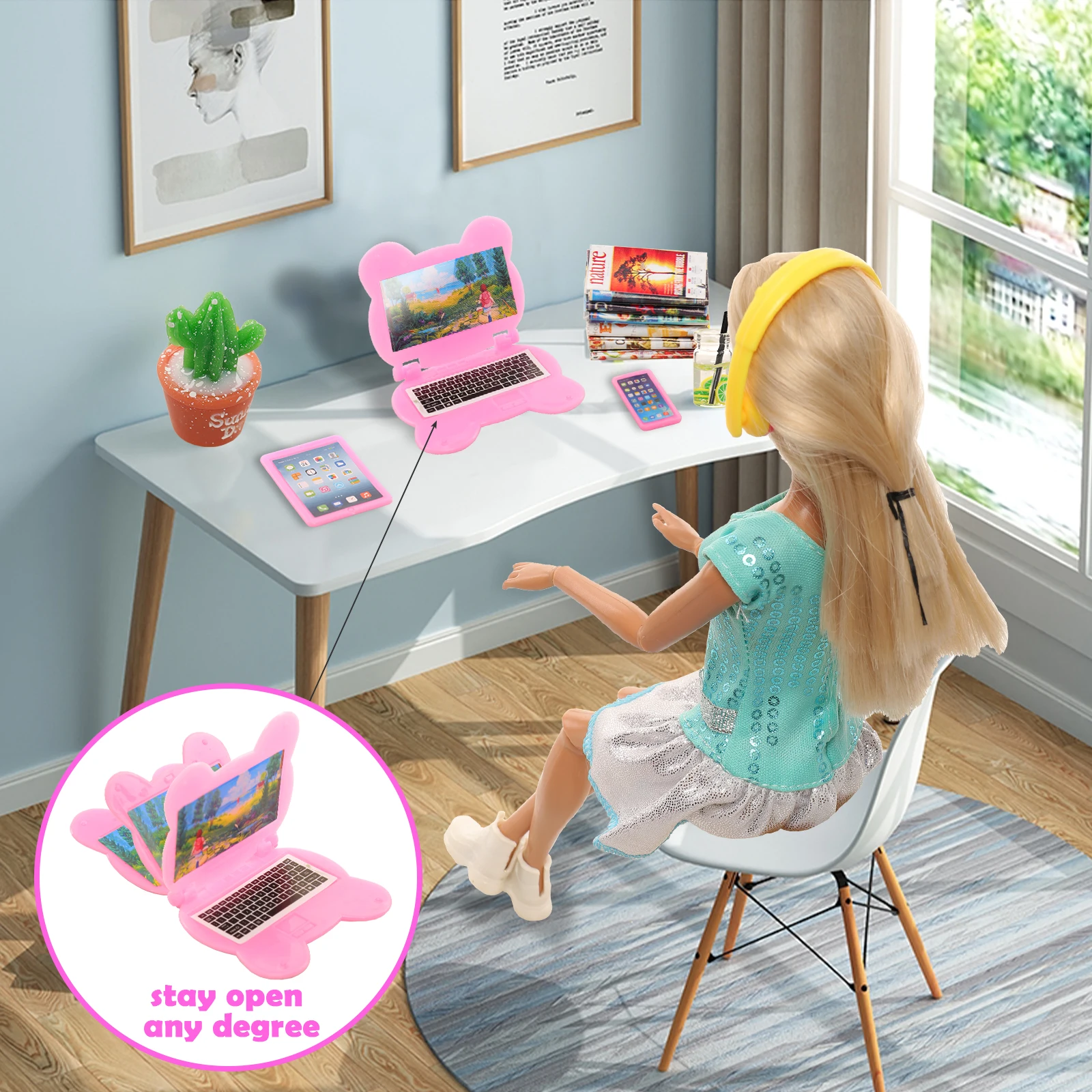 17pcs Set Funny Dollhouse Acce - Tablet Accessories Set review and price