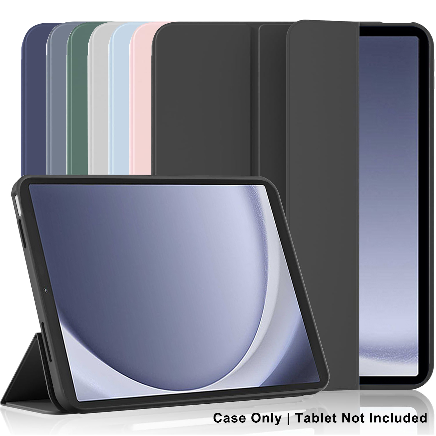 Tri-fold Flip Case For Samsung - Tablet A9 Accessories review and price