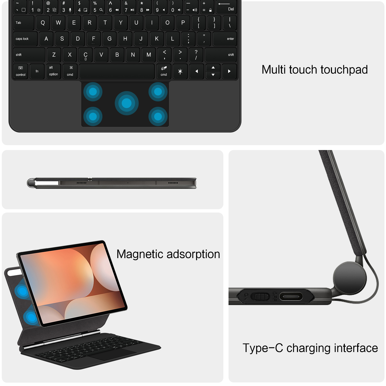 Magic Magnetic Keyboard for Sa - Tablet Accessories Keyboard review and price