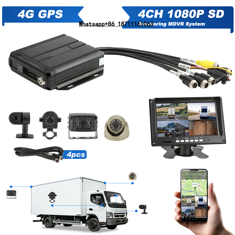 Mini 1080P Ahd 4ch Car Dvr Veh - Mobile & Tablet Accessories review and price