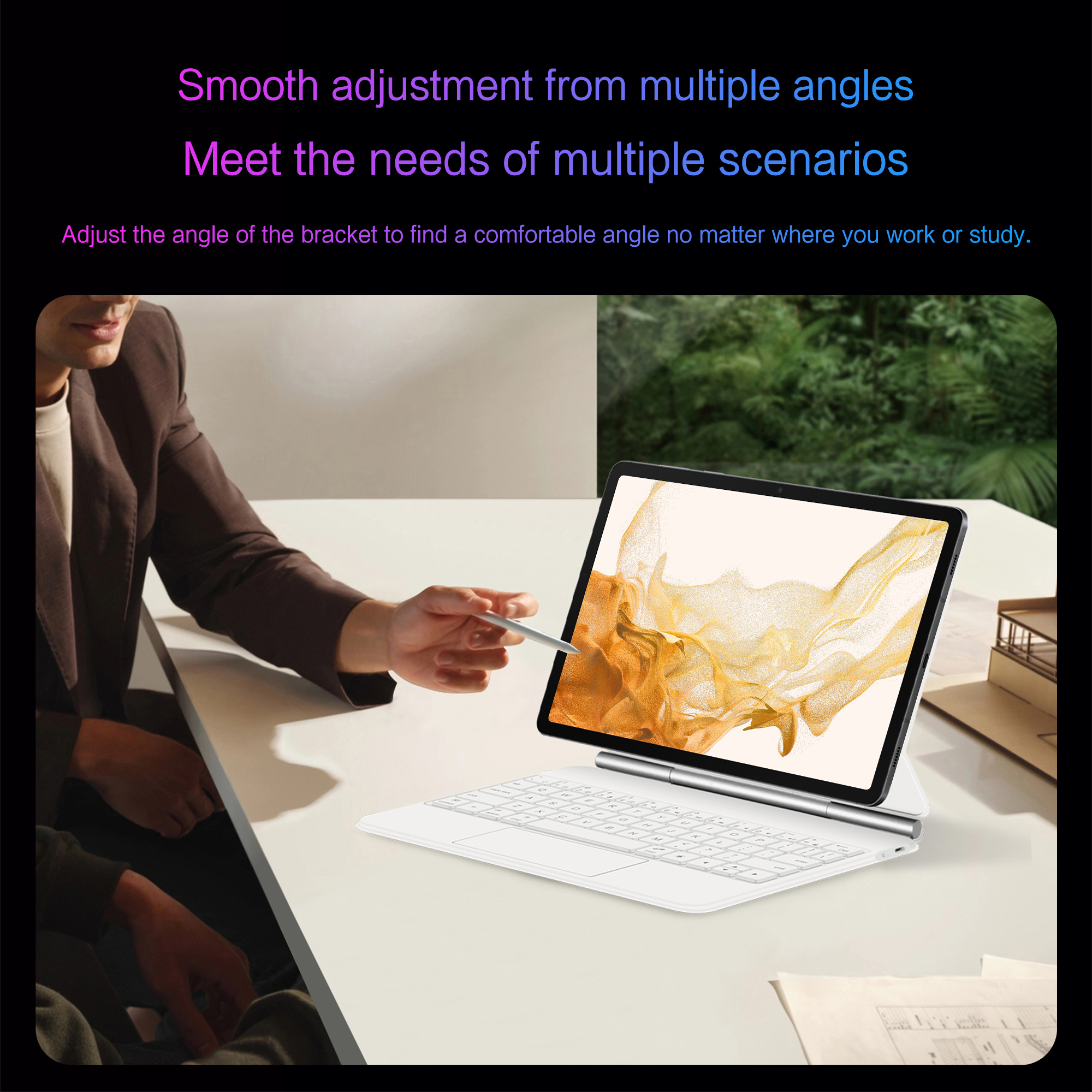 LFOIQN Magic Keyboard for Sams - Tablet Accessories For Samsung review and price