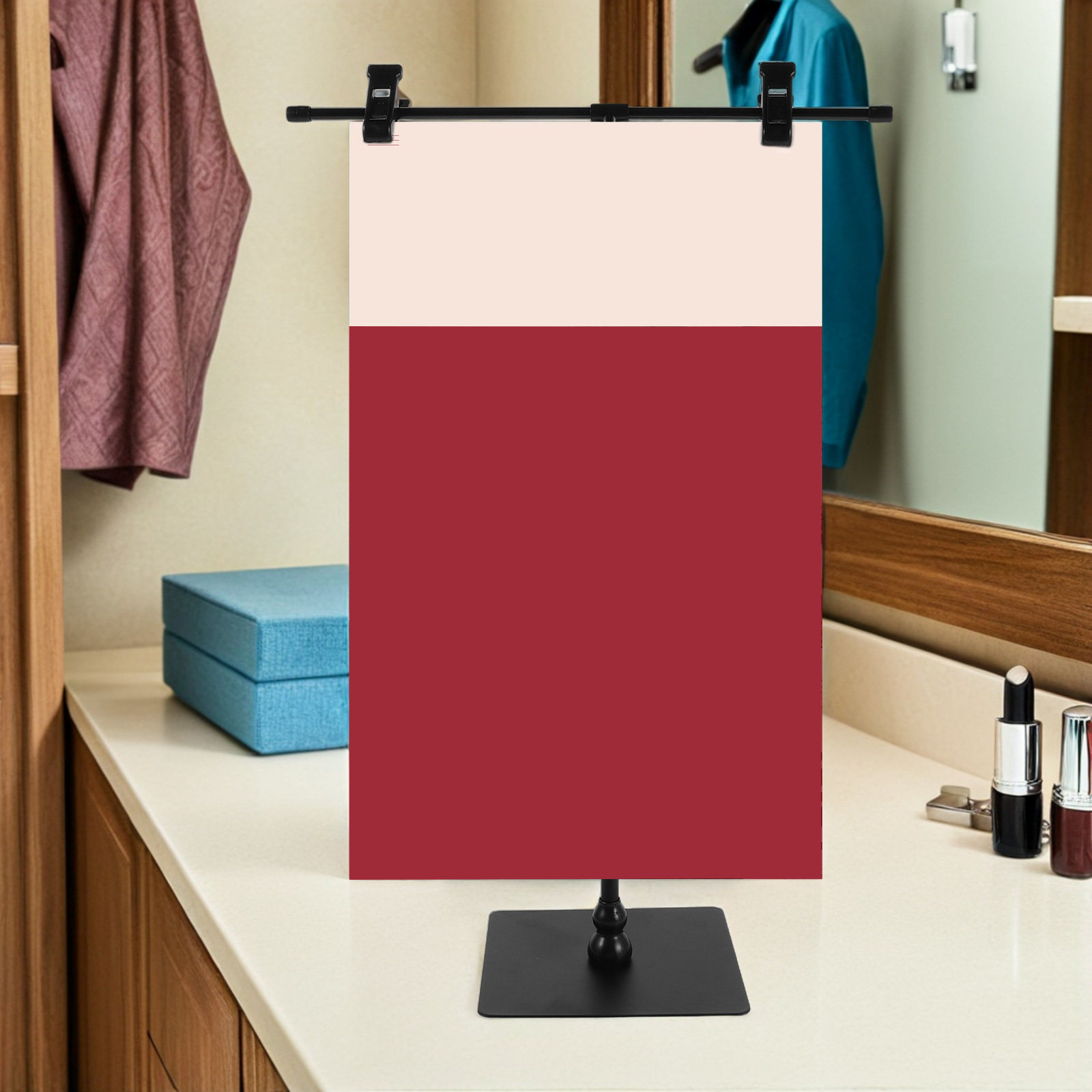 2pcs T Shaped Poster Holder Ad - Tablet Stand Adjustable review and price