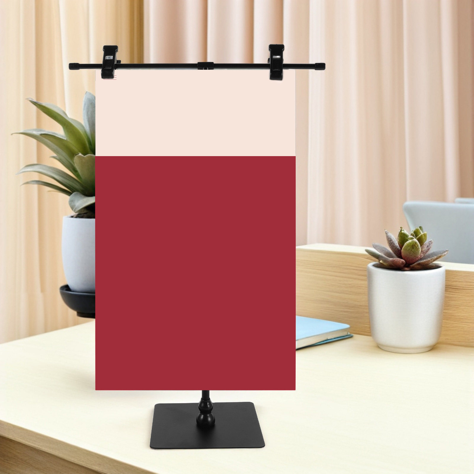 2pcs T Shaped Poster Holder Ad - Tablet Stand Adjustable review and price