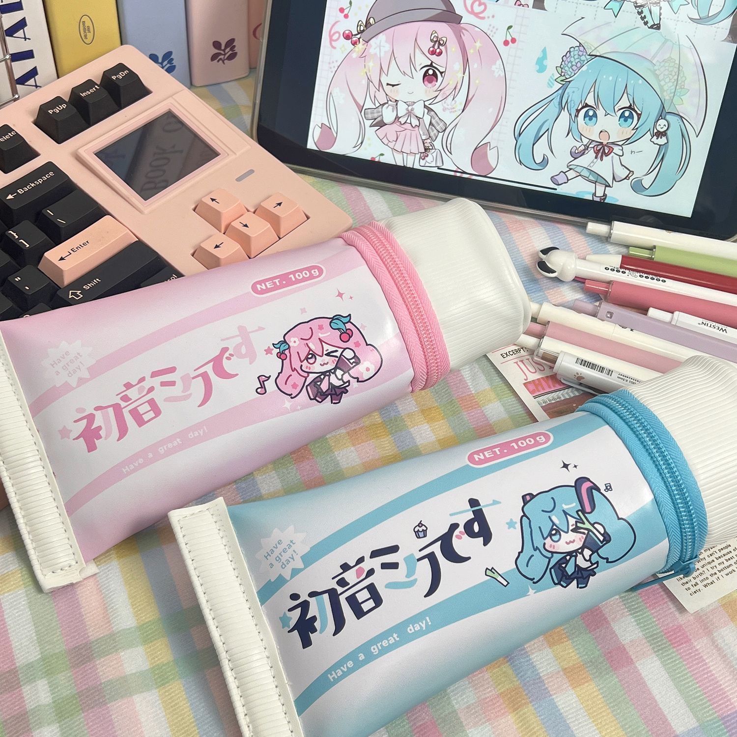 Hatsune Miku Simulation Toothp - Case With Pencil Holder review and price