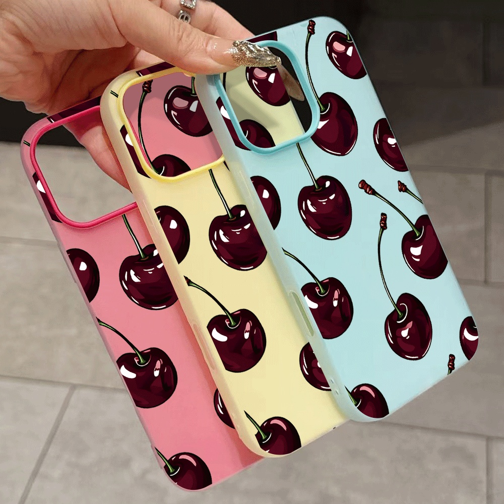 INS Cheery Phone Case For iPho - Tablet And Accessories Case review and price