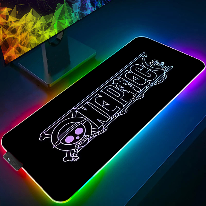 LED Mouse Pad One Piece Luffy  - Tablet Accessories Keyboard review and price