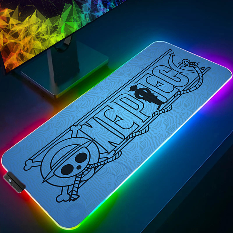 LED Mouse Pad One Piece Luffy  - Tablet Accessories Keyboard review and price